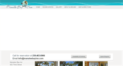 Desktop Screenshot of manateebayinn.com